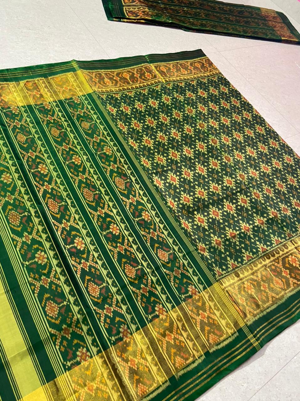 Single ikkat Patola Saree