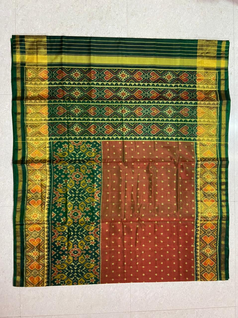 Single ikkat Patola Saree